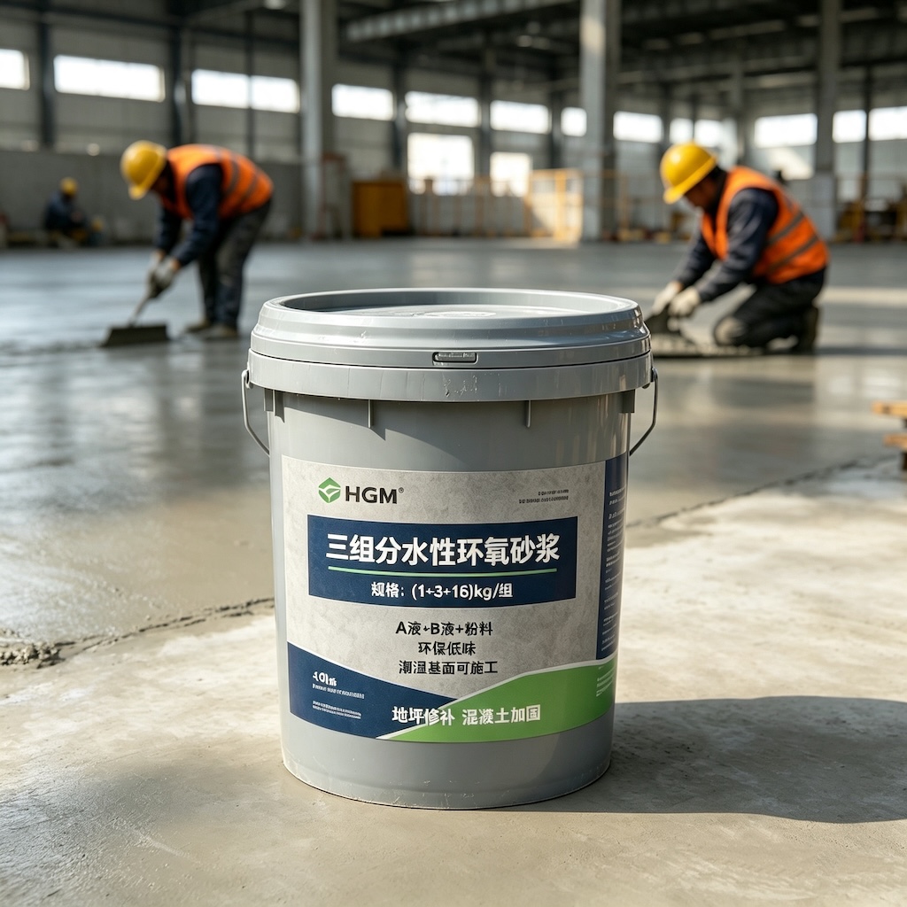 静宁三组份水性环氧砂浆